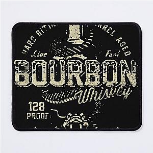 Bourbon Whiskey True American Grit Snake Graphic Mouse Pad