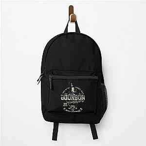 Bourbon Whiskey True American Grit Snake Graphic Backpack