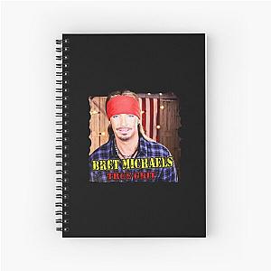 sudahmasukakun bret michaels true grit Spiral Notebook