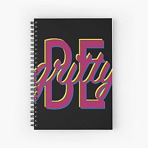 be gritty Spiral Notebook