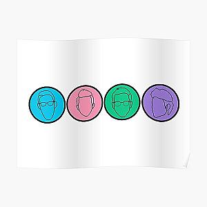 The Try Guys Posters - The Try Guys Circle Fan Art  Poster RB2510