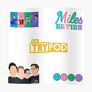 The Try Guys Posters - The Try Guys Mini Sticker / Magnet Pack Fan Art Set 1 Poster RB2510