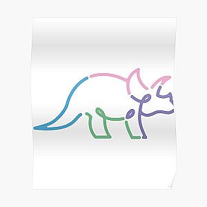The Try Guys Posters - The  Try Guys Triceratops    Poster RB2510