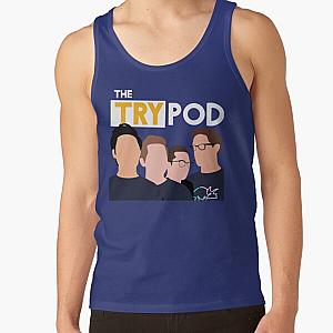 The Try Guys Tank Tops - The Try Guys Try Pod Podcast Fan Art  Tank Top RB2510