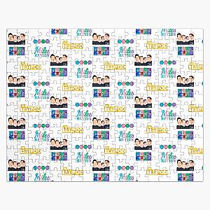 The Try Guys Puzzles - The Try Guys Mini Sticker / Magnet Pack Fan Art Set 1 Jigsaw Puzzle RB2510