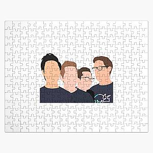 The Try Guys Puzzles - The Try Guys Fan Art Dinosaur Jigsaw Puzzle RB2510