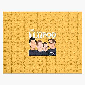 The Try Guys Puzzles - The Try Guys Try Pod Podcast Fan Art  Jigsaw Puzzle RB2510