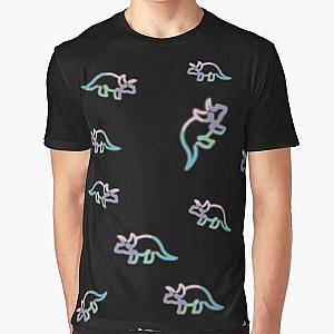 The Try Guys T-Shirts - The Try Guys Triceratops - Pattern Graphic T-Shirt