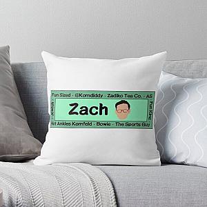 The Try Guys Pillows - Zach Kornfeld - The Try Guys Fan Art Logo Throw Pillow RB2510