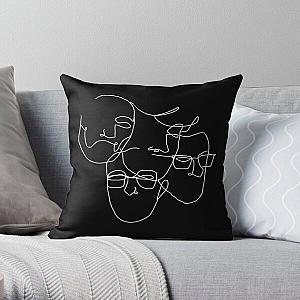 The Try Guys Pillows - the try guys line art wire wall Throw Pillow RB2510