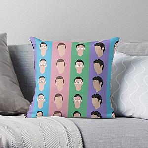 The Try Guys Pillows - The Try Guys Triceratops Throw Pillow RB2510
