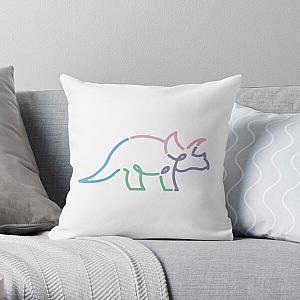 The Try Guys Pillows - The Try Guys Triceratops Throw Pillow RB2510