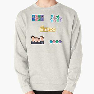 The Try Guys Sweatshirts - The Try Guys Mini Sticker / Magnet Pack Fan Art Set 1 Pullover Sweatshirt RB2510
