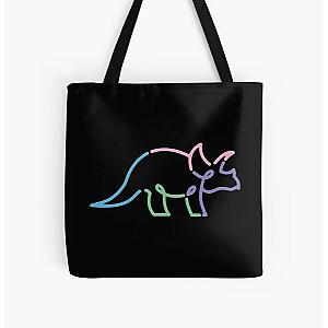 The Try Guys Bags - The  Try Guys Triceratops All Over Print Tote Bag RB2510