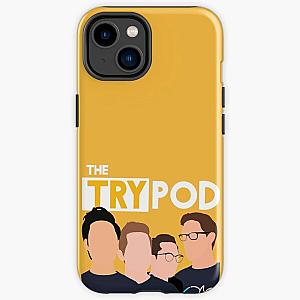 The Try Guys Cases - The Try Guys Try Pod Podcast Fan Art  iPhone Tough Case RB2510