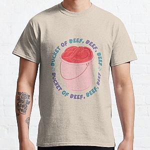 The Try Guys T-Shirts - The Try Guys - Bucket of beef beef beef  Classic T-Shirt RB2510