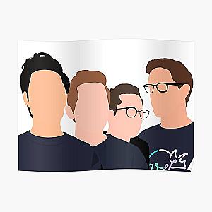 The Try Guys Posters - The Try Guys Fan Art Dinosaur Poster RB2510