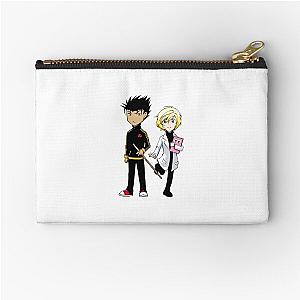 Shiritsu Horitsuba Gakuen Kurogane and Fai Sensei Zipper Pouch