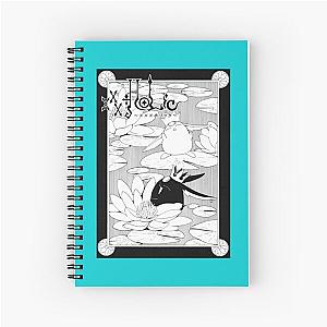 Playing on water lilies - Mokona Modoki Spiral Notebook