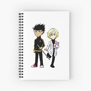 Shiritsu Horitsuba Gakuen Kurogane and Fai Sensei Spiral Notebook