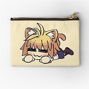 Ransroom draws neco arc cat nap  Tsukihime Zipper Pouch