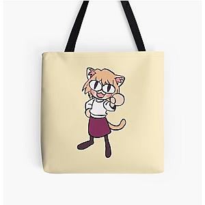 I draw neco arc  Tsukihime All Over Print Tote Bag