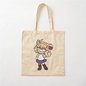 Ransroom draws the classy smug neco arc  Tsukihime Cotton Tote Bag