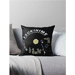 Lunar Princess Tsukihime T-shirt Nanaya Shiki  Throw Pillow