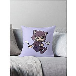 I draw neco arc chaos  Tsukihime Throw Pillow