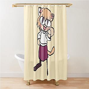 I draw neco arc  Tsukihime Shower Curtain