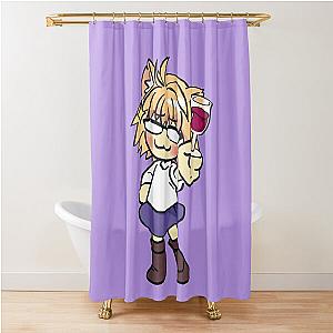 Ransroom draws the classy smug neco arc  Tsukihime Shower Curtain