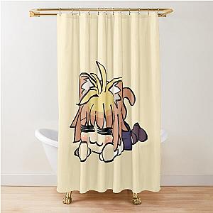 Ransroom draws neco arc cat nap  Tsukihime Shower Curtain