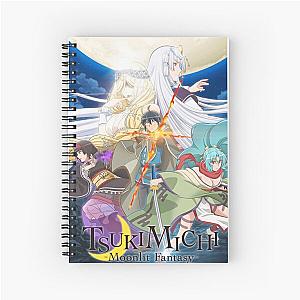 Tsukimichi Moonlit Fantasy Spiral Notebook