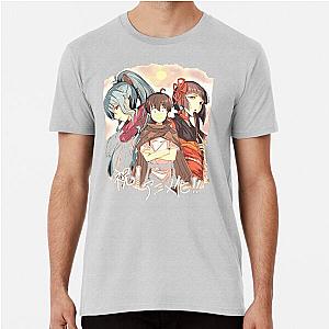 Tsukimichi fanart characters for anime fans  Premium T-Shirt