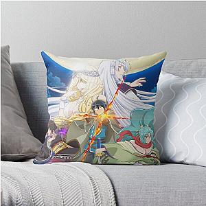 Tsukimichi Moonlit Fantasy Throw Pillow