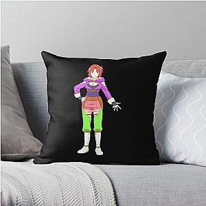 Tsukimichi fanart characters for anime fans  Throw Pillow