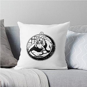 Tsukimichi fanart characters for anime fans  Throw Pillow