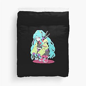 Tsukimichi fanart characters for anime fans  Duvet Cover