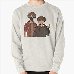 Tubbo Sweatshirts - Ranboo and Tubbo Pullover Sweatshirt