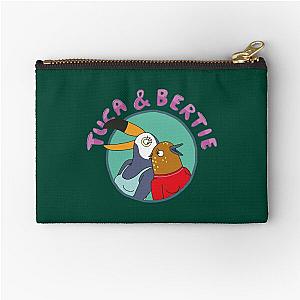 Bertie and Tuca Fitted Scoop  Zipper Pouch