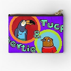 Bertie and Tuca - Bertie and Tuca Pixel Art Design Zipper Pouch