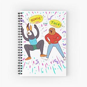 Funny Tuca And Bertie Spiral Notebook