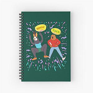 Funny Tuca And Bertie   Spiral Notebook