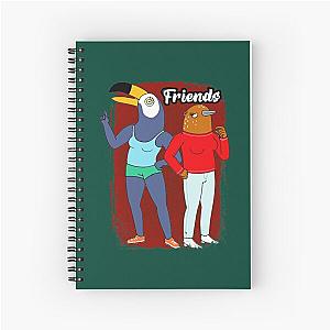 Day Gift for Tuca Animation For Adults Bertie Gifts Music Fans   Spiral Notebook