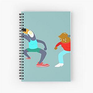 Minimal Tuca and Bertie Spiral Notebook