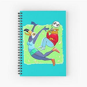 Funny Tuca And Bertie Tv Series Spiral Notebook