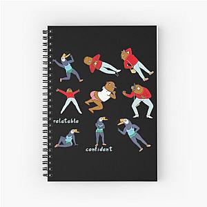 Birthday Gift Tuca Animation For Adults Bertie Idol Gifts Fot You Spiral Notebook