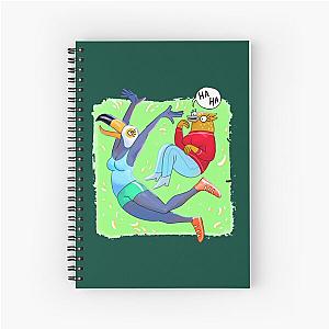 Funny Tuca And Bertie Tv Series   Spiral Notebook