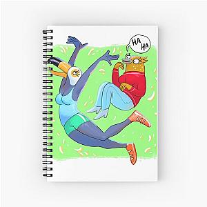 Funny Tuca And Bertie Tv Series Spiral Notebook