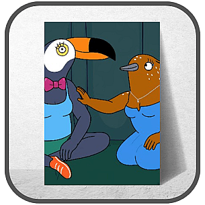 Tuca Bertie Posters